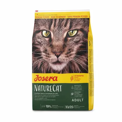 غذای خشک گربه جوسرا مدل NatureCat وزن 2 کیلوگرم
